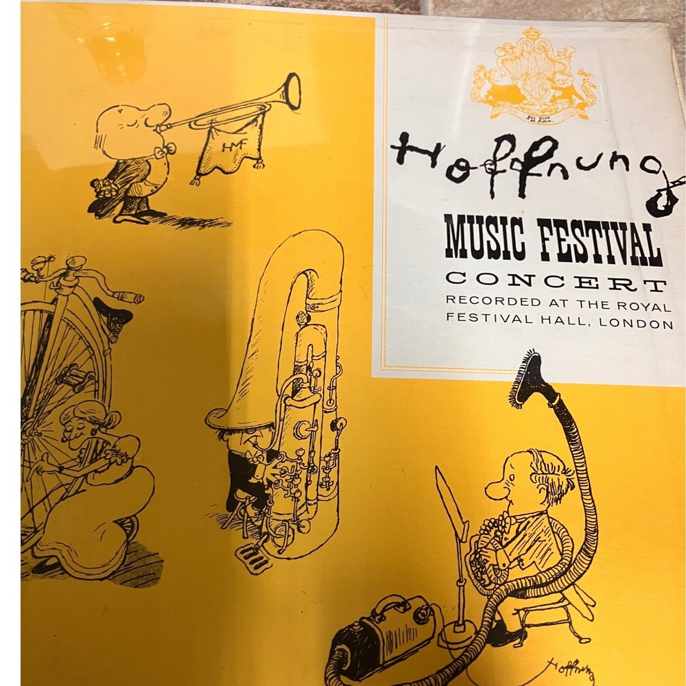 Gerard Hoffnung Music Festival Concert Vinyl LP Angel Records 35500 Mono 1956